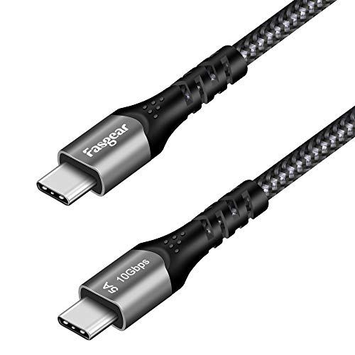 Fasgear USB C naar Type C kabel - 100W - 1m - Zwart