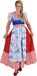 Magic design Delfts blauwe jurk lang