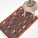 Homescapes Tapis Kilim Traditionnel en Coton, Terracotta, Noir et Marron, 60 x 90 cm