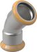 Geberit GE Mapress Therm bocht, 45 graden, diameter 42 mm, NPW, 1 stuk.