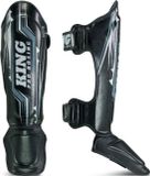 King Pro Boxing Scheenbeschermers KPB/SG Spartan 1 Zwart - XL