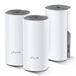 TP-Link Deco E4 (3-pack) Mesh WiFi System - Dual-band - Wi-Fi 5 - White/Grey