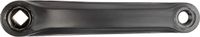 Merkloos / Sans marque Kruitbosch Zwolle B.V. Crank links 170mm staal - zwart gecoat