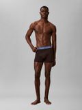 Calvin Klein Underwear Heren Boxershorts - Katoen/Elastaan - Logo Patroon - Aansluitend - S