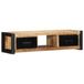 VidaXL meuble TV, 100x30x25 cm, bois de manguier massif brut