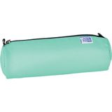 Oxford Klassiek rond etui, 1 vak, polyester, pastelgroen