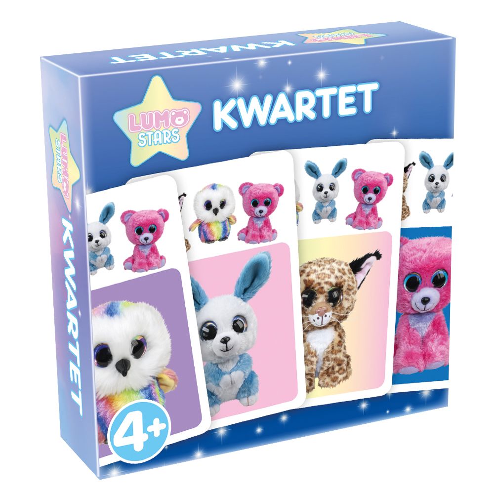 Tactic Lumo Stars Lumo Kwartet Card Game - Matching Game for Kids