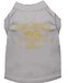 Mirage Pet Products Golden Dog Hondenhemd, maat XL, grijs