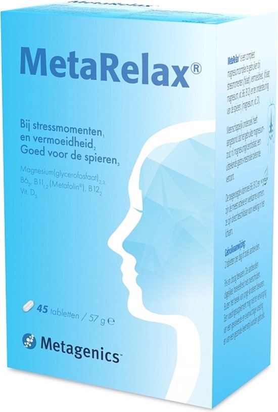 Metagenics MetaRelax - 45 tabletten