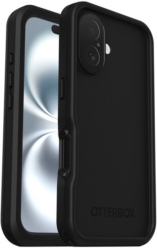 Otterbox Frē Series Case for Apple iPhone 16 - Black - Rugged