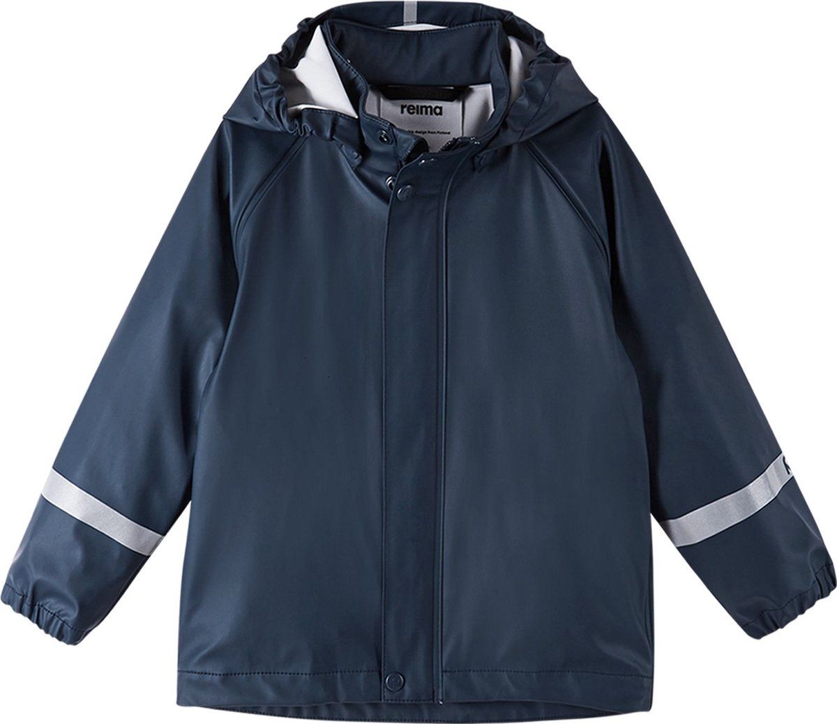 Reima Regenjas Kinderen - Gerecycled Polyester - Lampi - Marineblauw - Maat 98cm