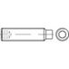 TOOLCRAFT 118450 Goupille M6 25 mm Acier zingué électrolytiquement 200 pièce(s)