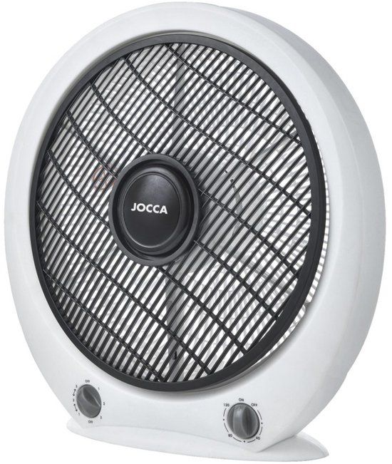 Jocca 2165 Tafelventilator Zwart, Wit
