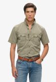 Superdry Military overhemd met korte mouwen Heren Shirts