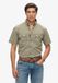 Superdry Military overhemd met korte mouwen Heren Shirts