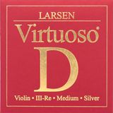 Larsen Virtuoso D vioolsnaren, medium multi-filament nylon