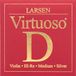 Larsen Virtuoso D vioolsnaren, medium multi-filament nylon