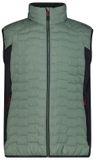CMP Mouwloos donsjack PrimaLoft Black Thermoplume Heren 3XL Muskus Polyester Waterafstotend