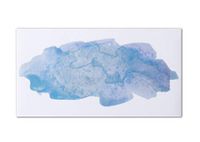 Rayher 31630356 wasmotief waterkleur, lichtblauw, 9 x 16,9 cm, 1 stuk, voor het maken van kaarsen (vormsel, vormsel, doop, bruiloft enz.)