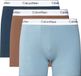Calvin Klein 3-pack Boxer Briefs Mannen Navy - bruin - blauw Maat S