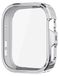 Wigento Huawei Watch Fit 4 Pro Beschermhoes van TPU met volledige dekking, verzilverd
