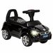 HOMCOM Kinderglijwagen PP 63,5x28x36cm Zwart