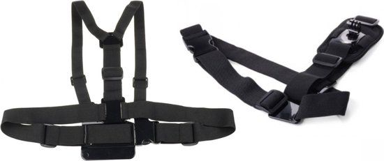 Denver / GoPro / Rollei Borstband - Zwart