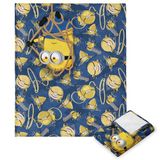 Northwest Despicable Me 4 wolkendeken, super zachte pluche deken, 127 x 152 cm, gewoon hangend