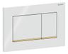 Geberit Betteieningsplaat Sigma30, voor 2-spoelsysteem, 115.883.KK.1, Kleur: wit