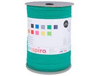 Elastisch rubber, smaragdgroen, 5,3 mm, rol ca. 350 m.
