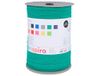 Elastisch rubber, smaragdgroen, 5,3 mm, rol ca. 350 m.