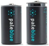 Pale Blue C Batterij – USB-C Oplaadbare Lithium Batterij – 1.5V – 3700 mAh – Herbruikbaar – Li-Ion – 2 Stuks