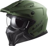 LS2 OF606 Drifter Solid Mat Legergroen 06 Multi Helm - Maat S