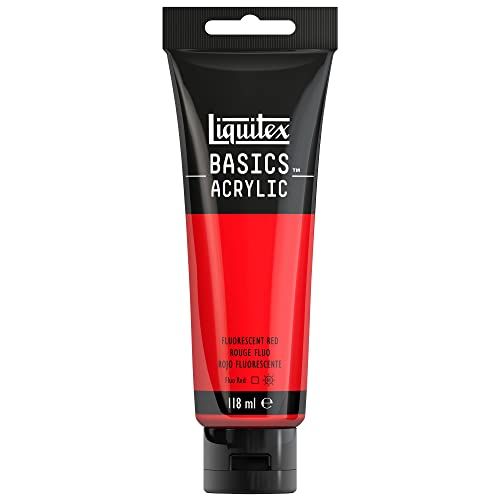 Liquitex Basics Acrylverf - Fluorescent Red - 118ml