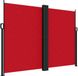 vidaXL Windscherm uittrekbaar 180x1000 cm rood