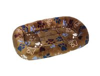 Nobby Mat met rand ovaal Classic LISSI lichtgrijs 88 x 68 x 8 cm