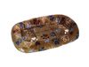 Nobby Mat met rand ovaal Classic LISSI lichtgrijs 88 x 68 x 8 cm