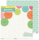Anita y Su Mundo Collectie Gefeliciteerd voor scrapbooking, papier, lay-out rozetten, 30,5 x 30,5 cm