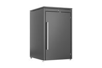 Guardi 7000.045 poubelle Rectangulaire Acier Anthracite 120L