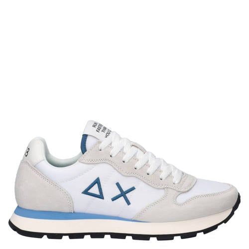 SUN68 Tom Solid sneakers wit/blauw