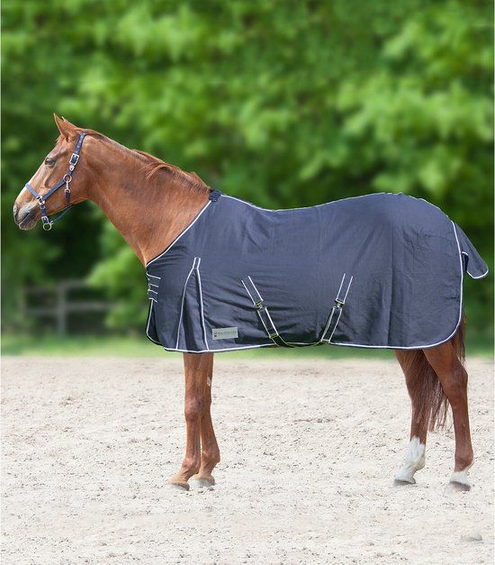Waldhausen COMFORT stal- en zomerdeken 165 Navy