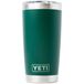Yeti Rambler Tumbler Cup 20oz Mag Slider Lid, Black Forest Green