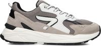 HUB Heren Lage sneakers Chunky zool Grid - Taupe - Suède - Maat 43