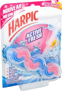 Harpic Active Fresh Toiletblok - Tropische Bloemen - 1 Blok