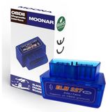 Elm327 OBD2 Scanner - Interface Bluetooth - Diagnostic pour Android, Windows et Linux - Lecteur de codes défaut voiture
