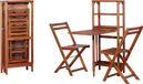 Maison Exclusive - Ensemble de bistro 3 pièces, pliable, acacia massif