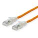 Dätwyler Patchkabel Kat.6A (Class EA) S/FTP, CU 7702 flex LSOH, AMP v2, orange, 1 m