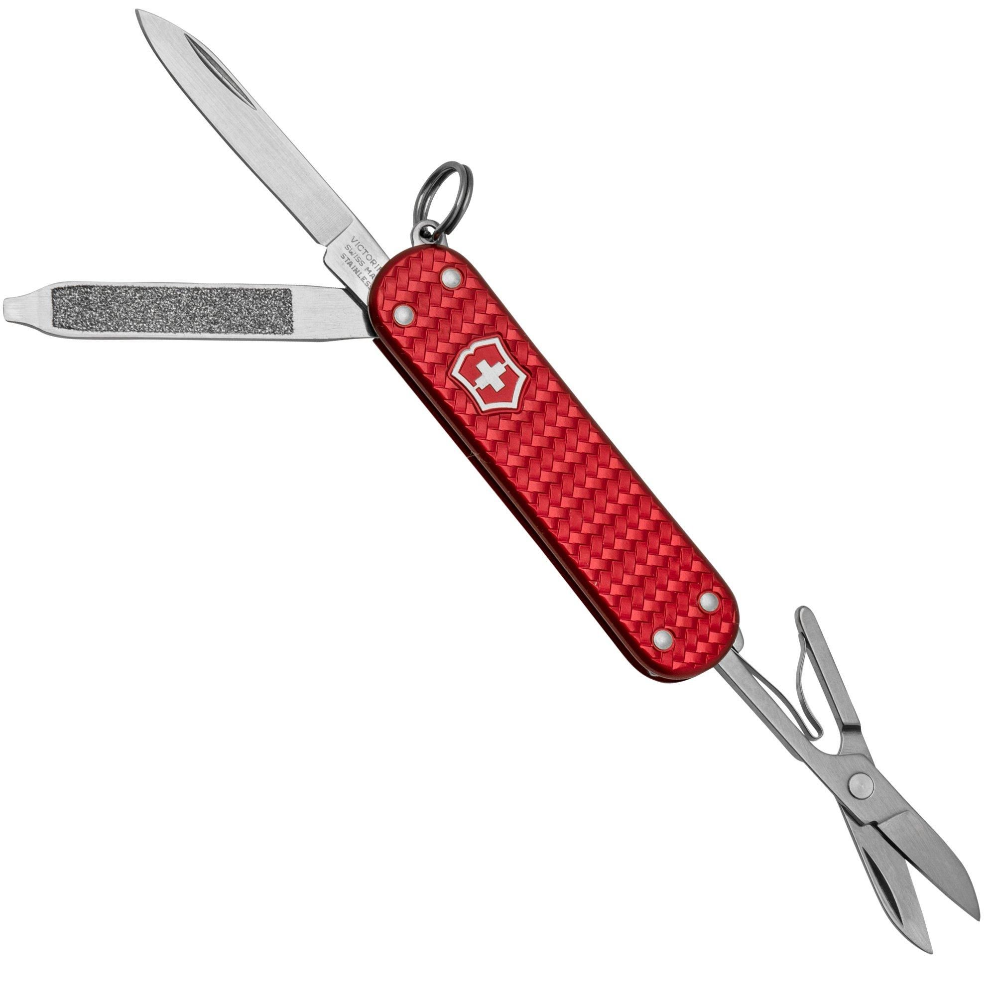 Victorinox Classic SD Precious Alox - Iconic Red - 0.6221.401G - Zwitsers zakmes