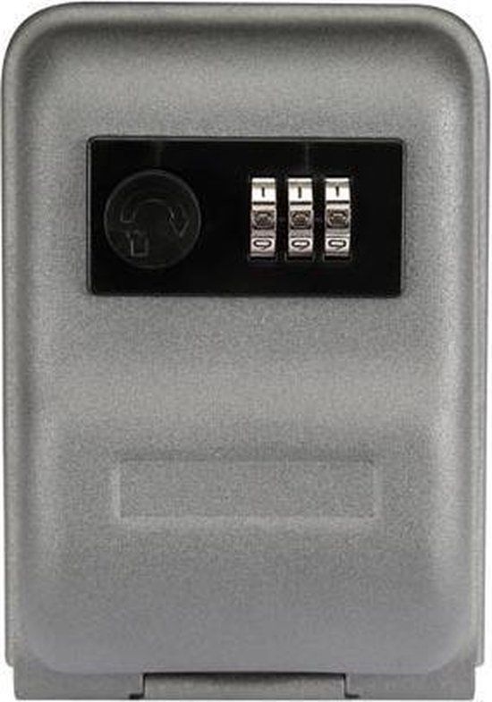 ABC-Led Sleutelkluis voor buiten - Grijs - Met cijferslot