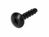 Piaggio bleekschroef 4,0 x 20 mm compatibel met Typhoon 50 | Kruiskop, zwart, OEM 258146 compatibel met Gilera Runner 50 bj. 1999-2000, Gilera Runner 50 bj. 2001-2004